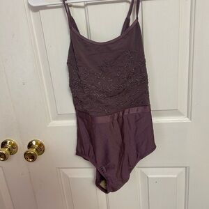 Purple Suffolk large ballet leotard